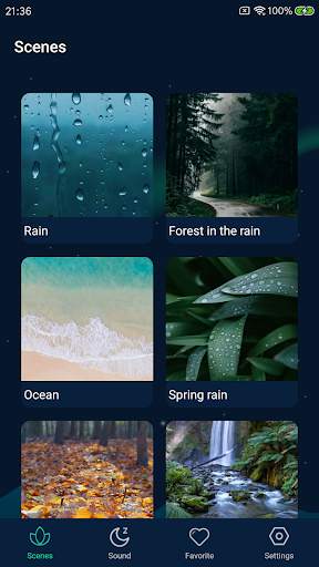 Sleep Sounds - Relaxing sounds, Sleep screenshot 1