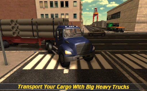 World Truck Driving Crane Simulator screenshot 3