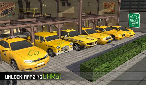 Electric Car Taxi Driver: Cab screenshot 7