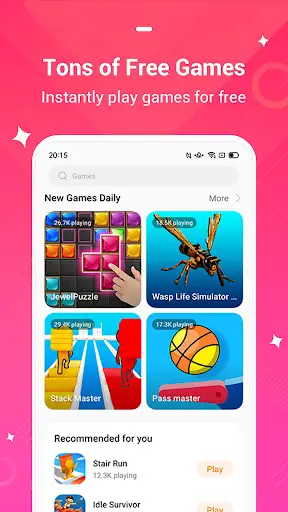 HeyFun - Play Games & Meet New screenshot 2