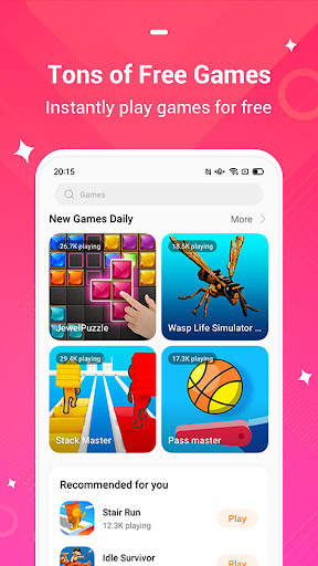 HeyFun - Play Games & Meet New screenshot 2
