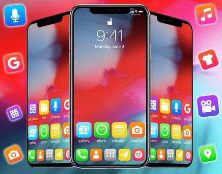 OS12 Phone X Launcher Theme Live HD Wallpapers screenshot 1