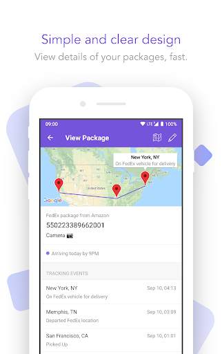OneTracker - Package Tracker screenshot 2