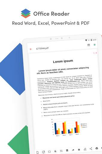 Office Reader - PDF,Word,Excel screenshot 6