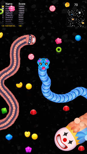 Worm Battle: Snake Game screenshot 1
