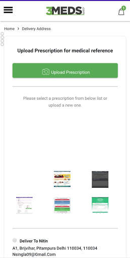 3meds: Online pharmacy App. Order medicine online screenshot 4