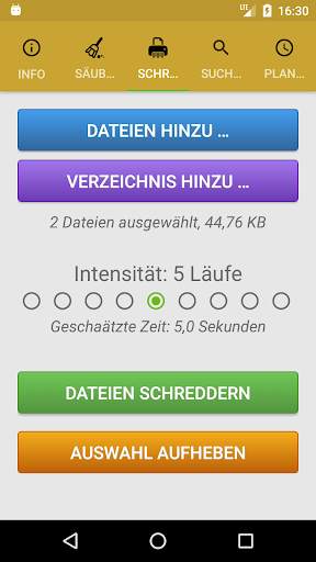 Andro Schredder screenshot 4