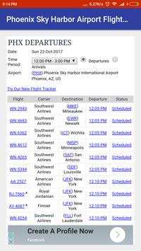 Phoenix Sky Harbor Airport Flight Time screenshot 1