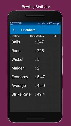 CricKhata - Cricket score saving app screenshot 4