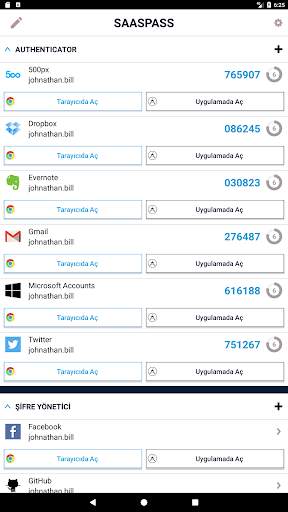 SAASPASS Şifre Yöneticisi & Au screenshot 13