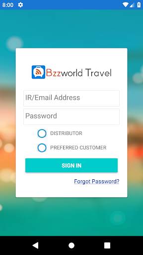 Bzzworld Travel screenshot 1