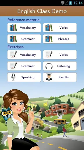English Class Demo screenshot 1