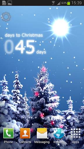 Snowfall LWP screenshot 1