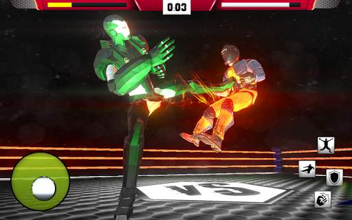 Robot Fighting 3D : Street Fighting Kang Fu Game screenshot 4