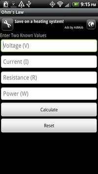Electrical Tools Lite screenshot 1