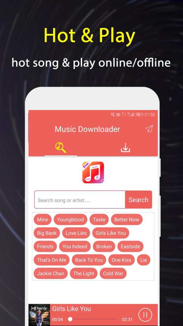 Free Music Downloader & Mp3 Music Download screenshot 1