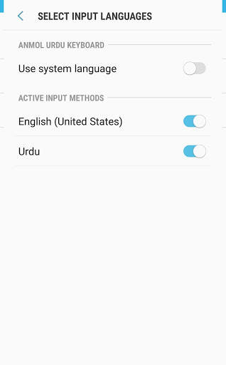 Anmol Urdu Keyboard screenshot 4