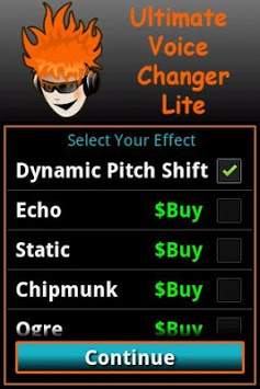 Ultimate Voice Changer Lite screenshot 3