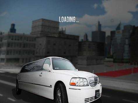 Limousine Car Parking 3D screenshot 1