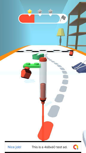 Pencil Run 3D screenshot 2
