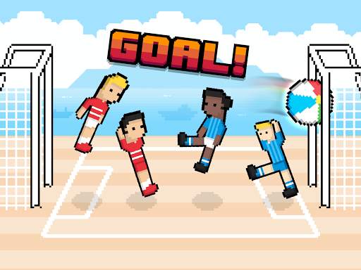 Soccer Random - 2 Pemain screenshot 2