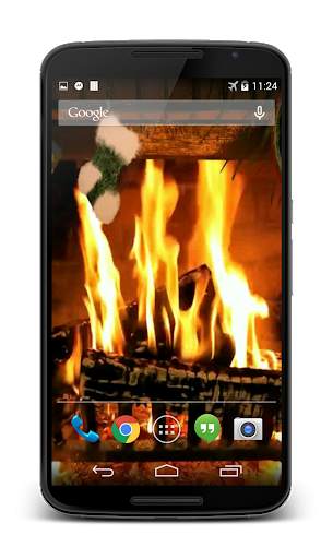 Fireplace for Christmas 3D screenshot 2