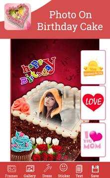 Photo On Birthday Cake screenshot 5