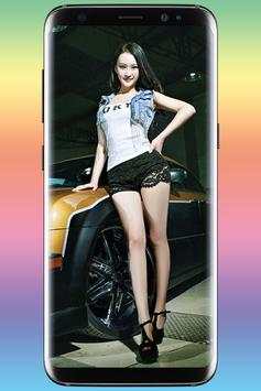 Car And sexy Girls Photos Wallpaper HD screenshot 5