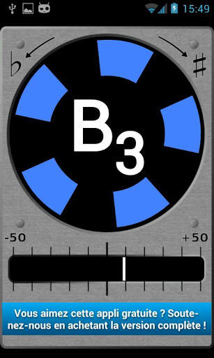 LinoStrobe Lite Chromat. Tuner screenshot 1