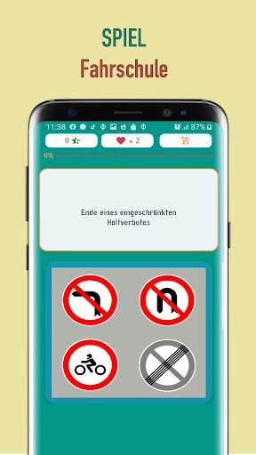 Verkehrszeichen Spiel: Fahrschule screenshot 3