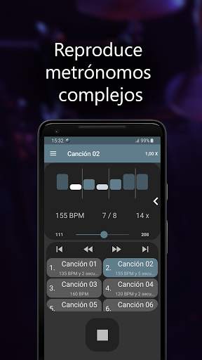 Camtronome - metrónomo, cámara screenshot 5