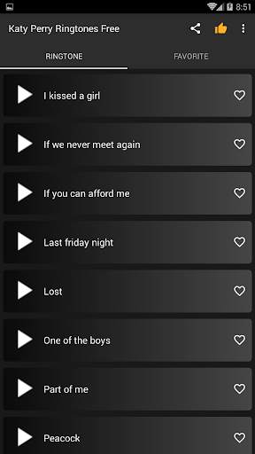 Katy Perry ringtones free screenshot 3