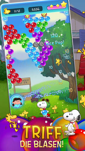Bubble Shooter - Snoopy POP! screenshot 1
