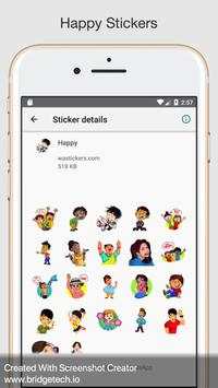 Stickers - Status download for Messenger screenshot 5
