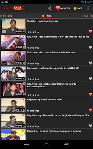Telugu Movies Portal screenshot 13