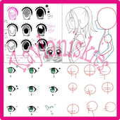 Easy manga comic drawing Projects icon
