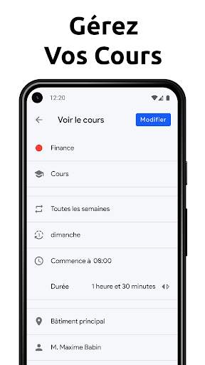 Agenda Scolaire - Horaires screenshot 5