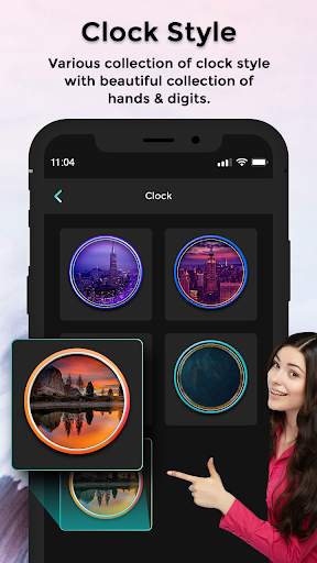 Clock - Digital Clock Live Wallpaper screenshot 5