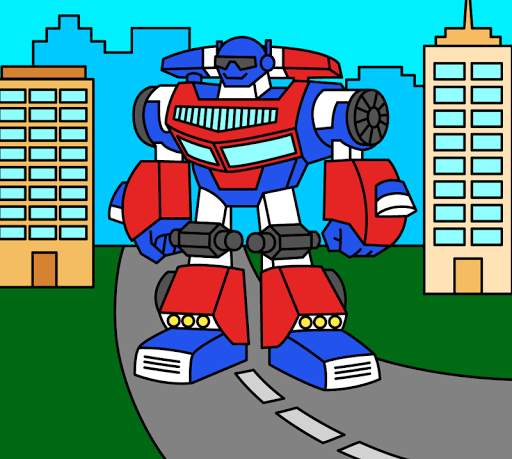 Painting : Robots screenshot 2