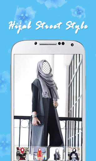 Hijab Street Style Camera screenshot 4