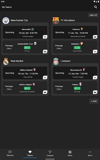 Jdwal - Soccer Stats screenshot 14