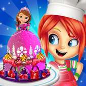 Ice cream Cake Maker : doll cakes games for girls icon
