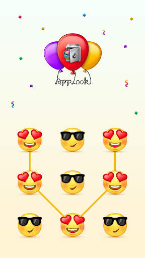 AppLock Theme Emoji screenshot 1