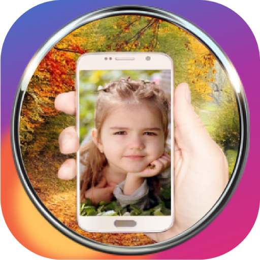Mobile Phone Photo Frames- mobile photo frames app icon