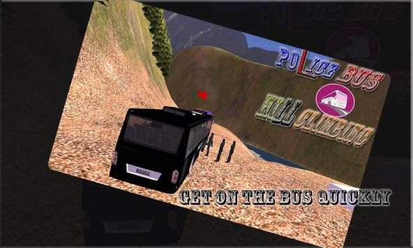 Police Bus Prison Hill Climb screenshot 1