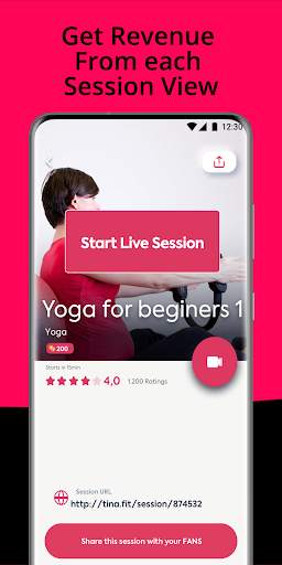 TINA - Fitness Instructor's APP screenshot 5