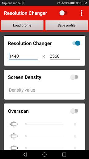 Screen Resolution Changer: Display Size & Density screenshot 7