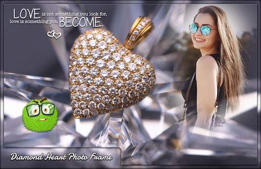 Diamond Heart Photo Frames screenshot 3