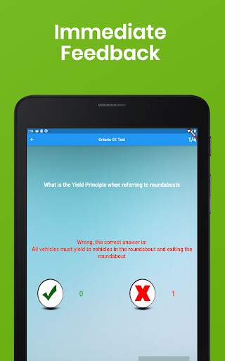 Free Ontario G1 Test 2021 screenshot 12