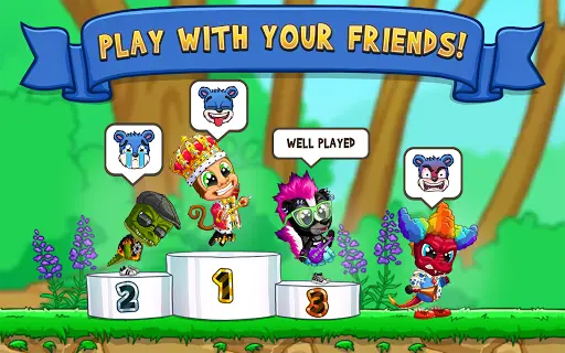 Fun Run 3 - 온라인 멀티플레이어 러닝 게임 screenshot 8